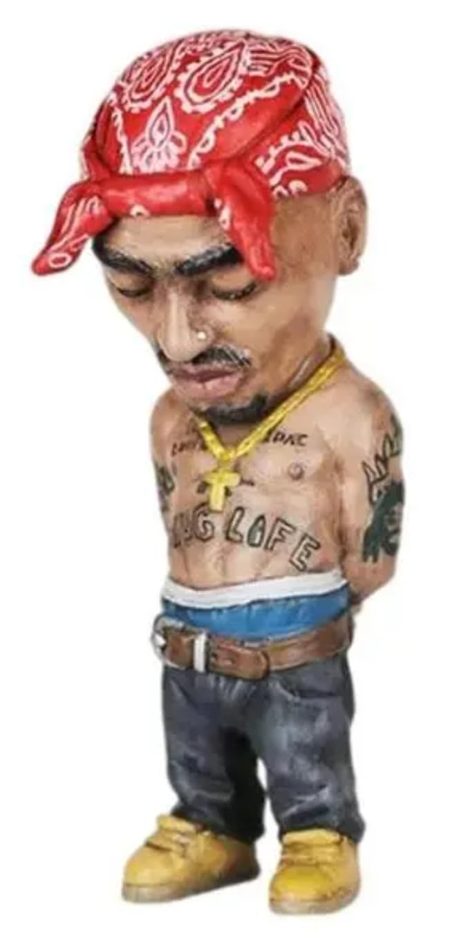 Amazon.co.jp: レジェンド HipHop ラッパー フィギュア (2パック/赤