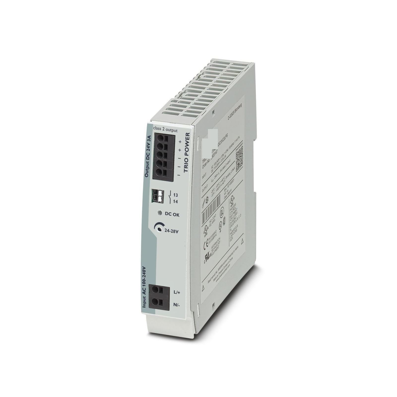 RBYRLDSTY Switching Power Supply Power Supply TRIO-PS-2G/1AC/12DC/10 2903158 for Industrial Automation