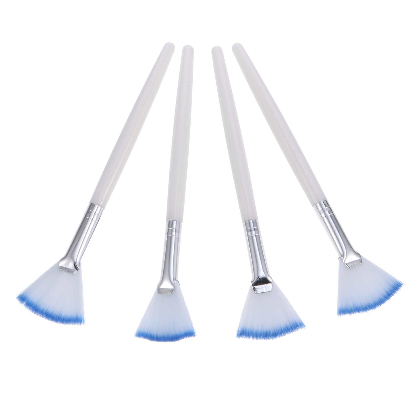 Gogogmee 4pcs Face Mask Brush Set Mask Applicator for Facials Skincare Tool Soft Bristles Diy Beauty Brush Makeup Cosmetic