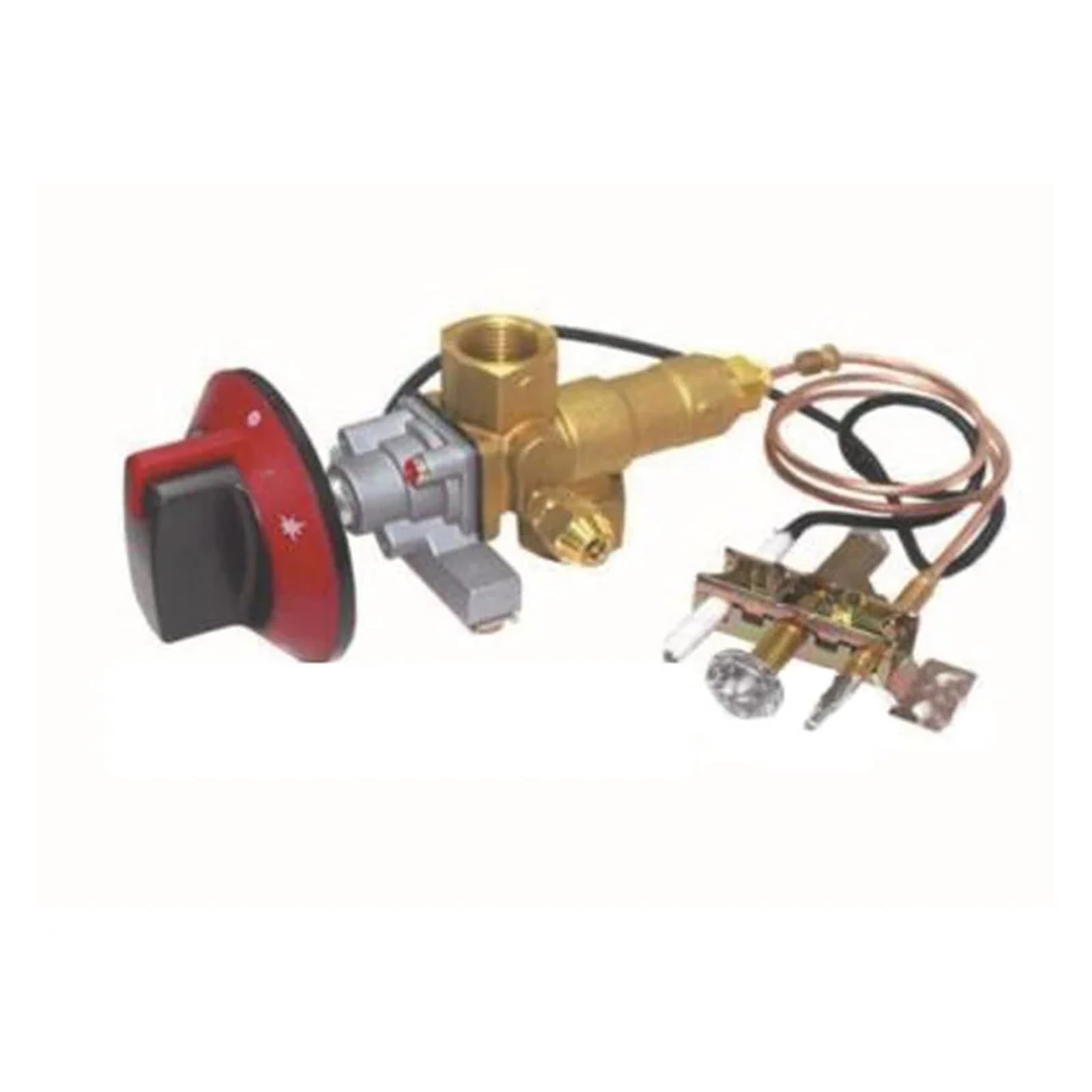 UWUKCJOKQ 1pc gas for frying pan oven stove grill fryer Heater fire control pilot burner Inlet