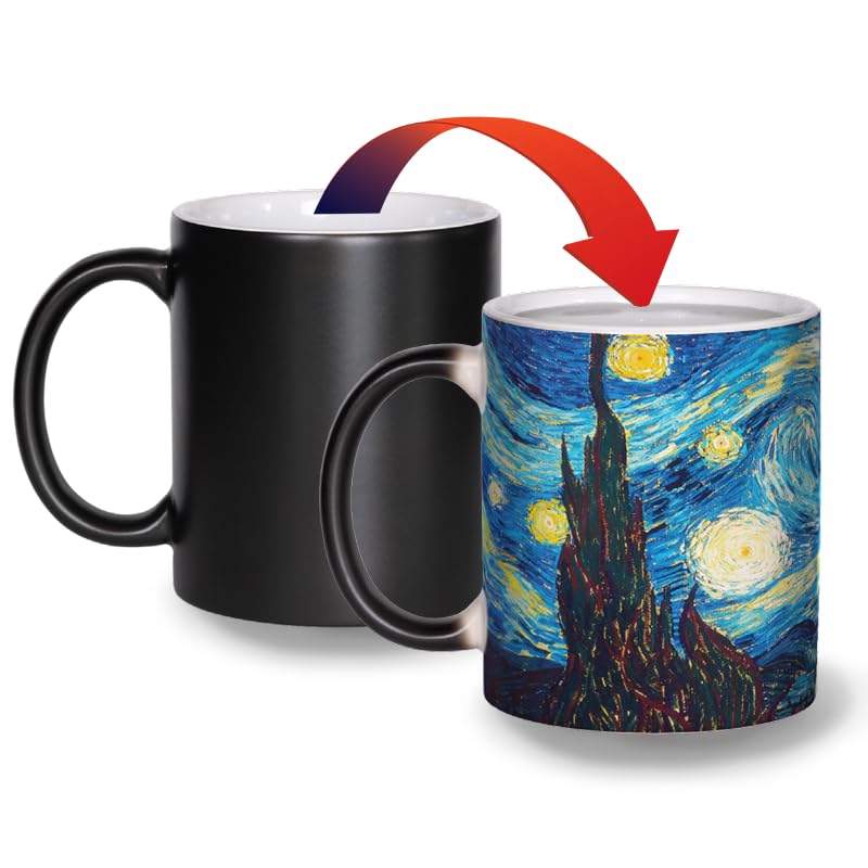 Taza Cerámica Cambia Color 12 oz Love You to the Moon miniatura 2