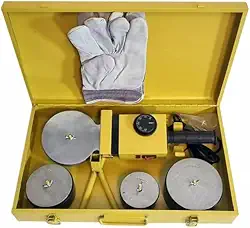 Kit Termofusor Soldador de Tubos PPR Grandes 75 a 110mm 2.000W 300 Graus Profissional