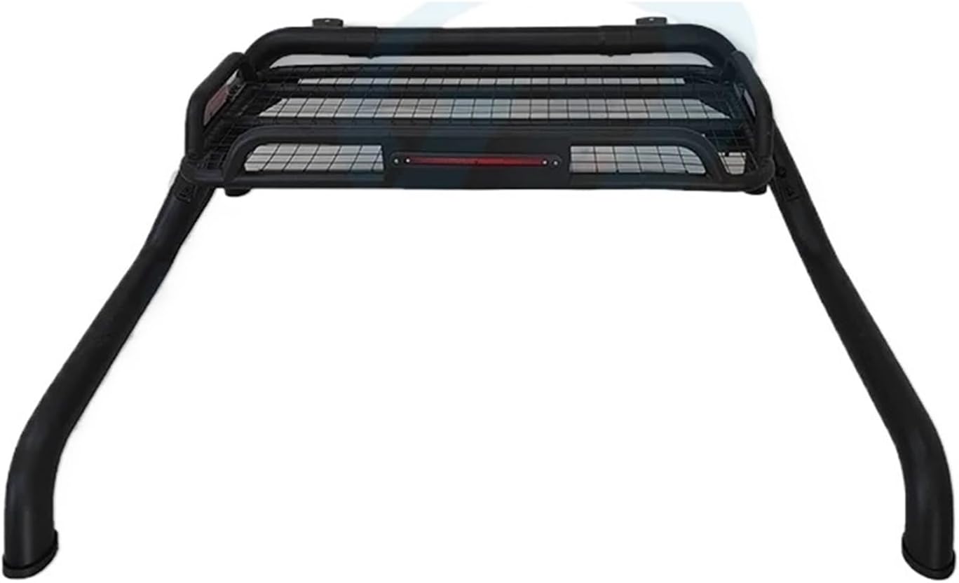 Adjustable 4x4 Pickup Roll Bar with Led Light Rack Basket for F-Series F150 F250 F350