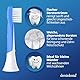 demirdental Ersatzbürsten für Kinder passend für Philips Sonicare Ersatzbürsten Kids, Compact Mini geeignet für 3-6 Jahre, entspricht HX6034 HX6033, Dunkelblau, 3er Set