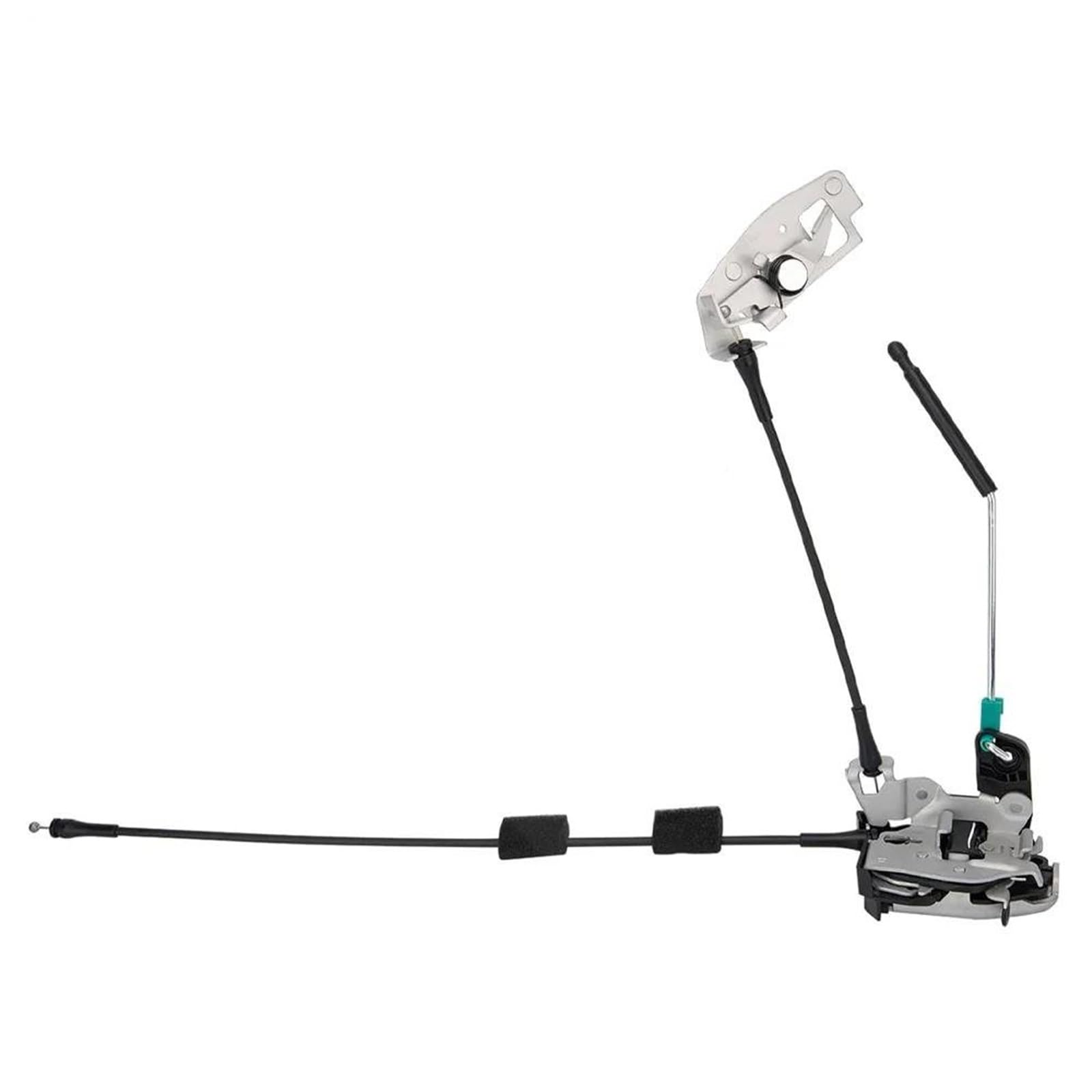 Car Right Rear Door Latch of The Lock Assembly with Steel Cable and Linkage for Ford E150 E250 E350 Van 1992-2014