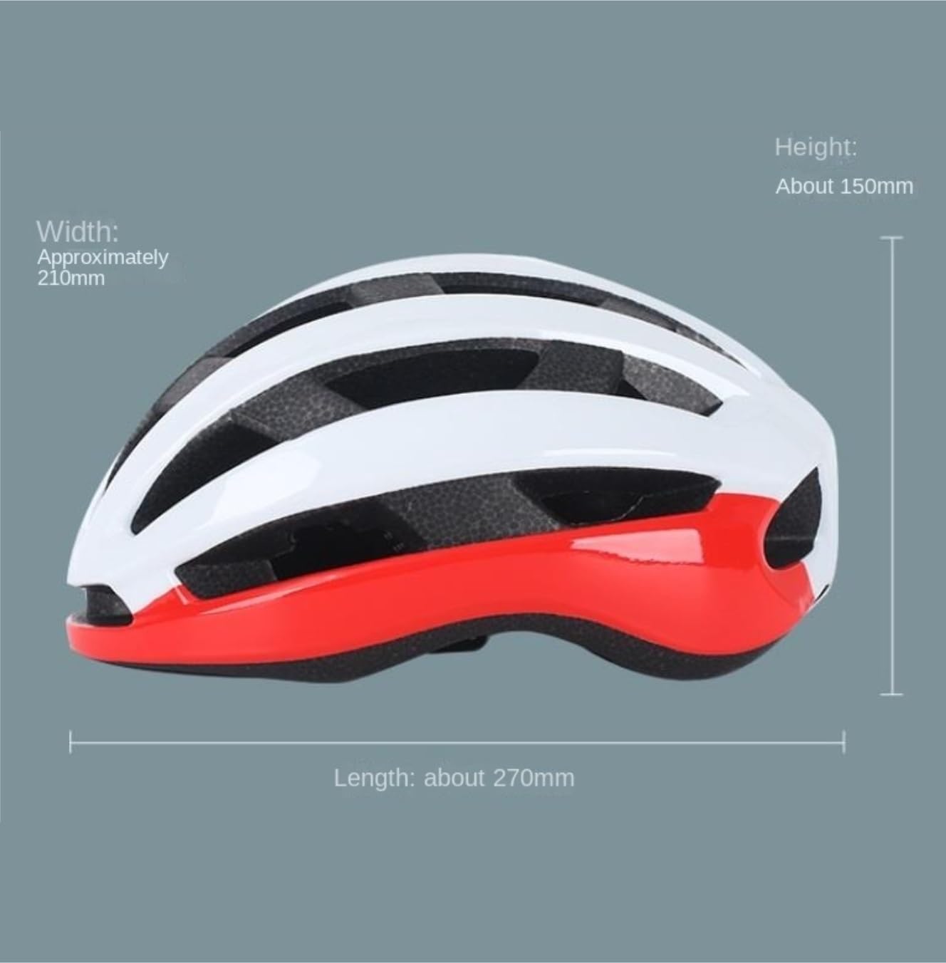 Sportowy Kask Rowerowy Kask Rowerowy Bezpieczeństwa 58cm Do 61cm Oddychający Kask Rowerowy Do Jazdy Na Rowerze Na Świeżym Powietrzu dla kobiet i mężczyzn