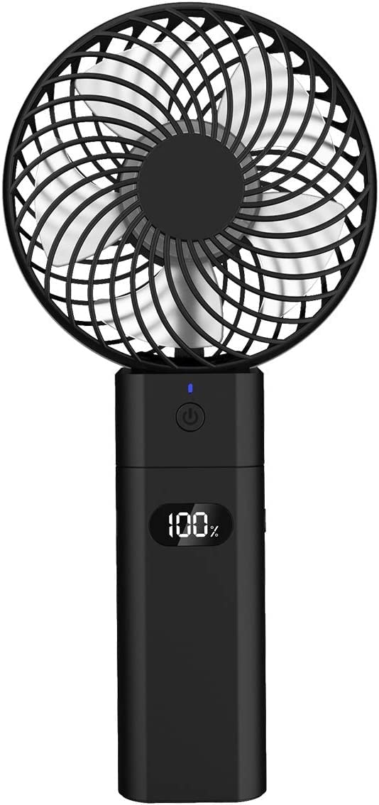 Amazon | ANSOLO 携帯扇風機 ハンディファン 充電式 手持ち扇風機 小型