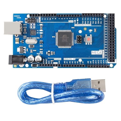 Mega 2560 R3 with USB Cable Compatible with Arduino (B0D7H32YZ7) Amazon Price History, Amazon Price Tracker