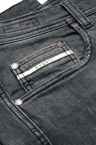 bugatti Herren Jeans Modern Fit – Bequeme Stretch Denim Hose für Alltag & Freizeit – Ganzjahresjeans – Ansicht 6