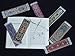 Oriental Rug Carpet Bookmarks (Set of 4) Assorted Designs- Beautiful, Elegant, High Quality, Woven Cloth Bookmarks!