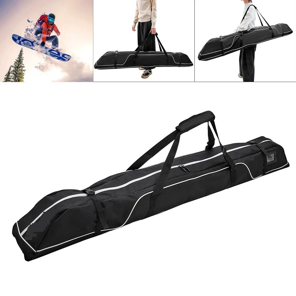 Torby na buty narciarskie 172 cm Torba na narty śnieżne i sprzęt snowboardowy Torba podróżna Wodoodporne akcesoria do gogli i rękawic torba bagażowa