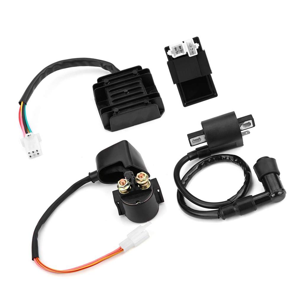 CDI CDI jednostka regulatora cewki zapłonowej, cewka + jednostka CDI + regulator prostownika + cewka akcesorium zastępcze do 150 cm³ 250 cm³ PIT Quad Dirt Bike ATV