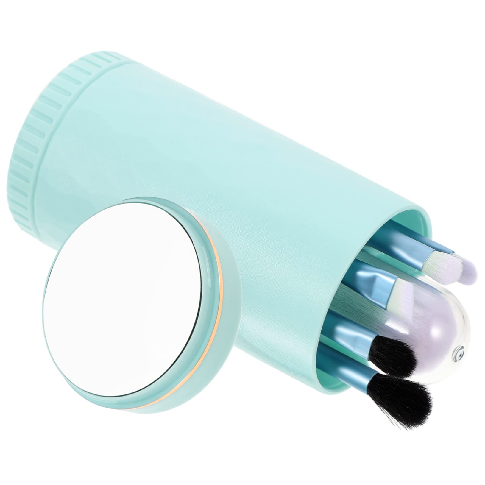 FRCOLOR 3 Set Di Strumenti Per Il Trucco Set Di Pennelli Con Custodia Strumenti Per Il Trucco Da Viaggio Portatili Setole Morbide Impugnatura Comoda Per Livelli
