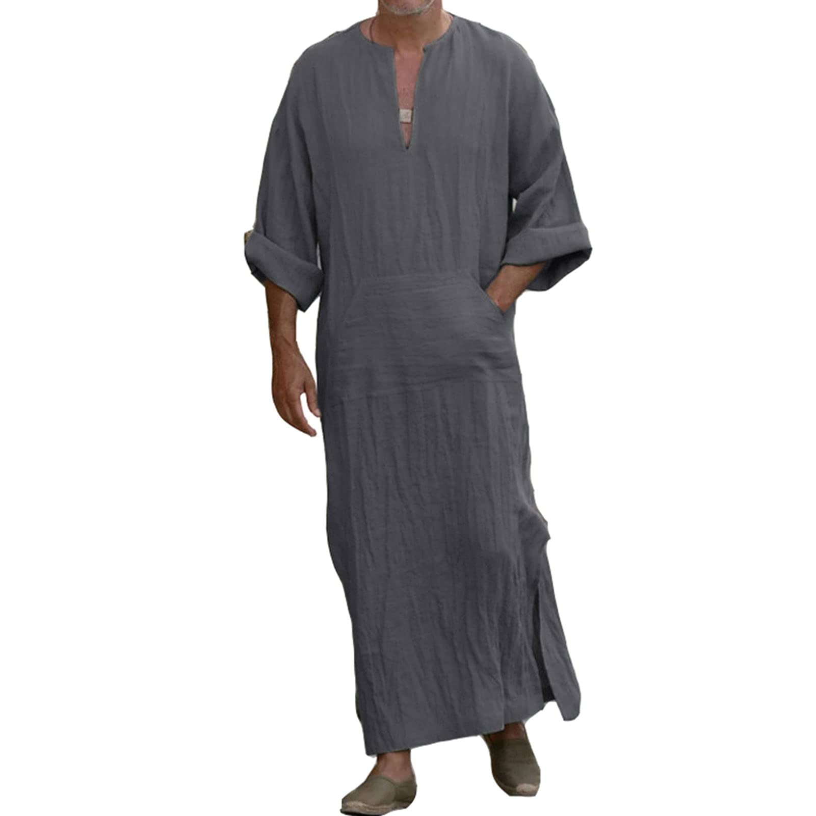 linen nightshirt mens