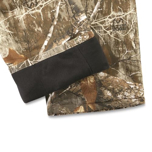 Guide Gear Men's Camo Hunting Pants Insulated, Camouflage Lined Jeans Relaxed Fit2