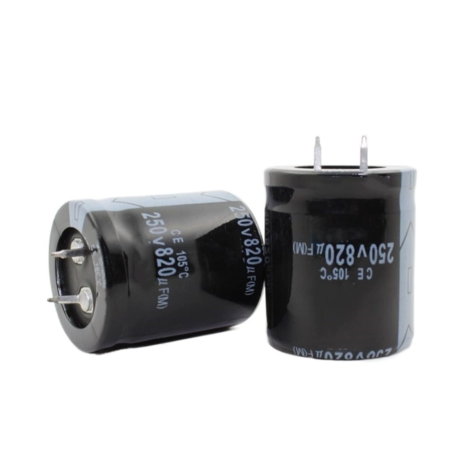 Condensateur 250v 820uf radial 30x35mm composant électronique filtrage alimentation