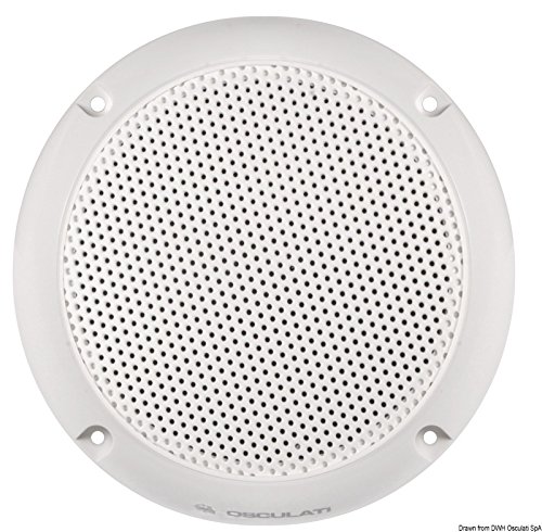 Osculati Coppia Casse Bianche 150 mm 60 W (Pair of 2-Ways loudspeakers 150 mm 60 W White