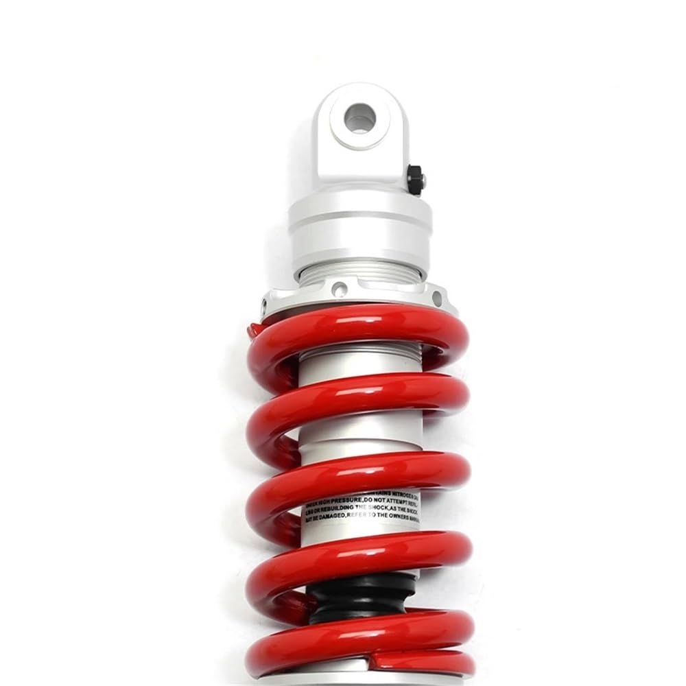 1 szt. Uniwersalny motocykl 285MM Regulowany tylny amortyzator Olej Gaz Mieszanie dla tylnego zawieszenia amortyzatora(Red)