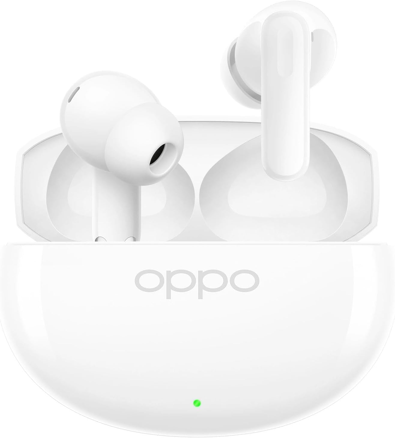 Enco Air5 True Wireless Earbuds, Bluetooth 6.1 in-Ear Headphones Stereo, 52dB Adaptive Noise Cancelling, 12mm Dynamic Bass Driver, Triple-Mic AI Clear Call, 54H Playtime, IP55, Glossy White