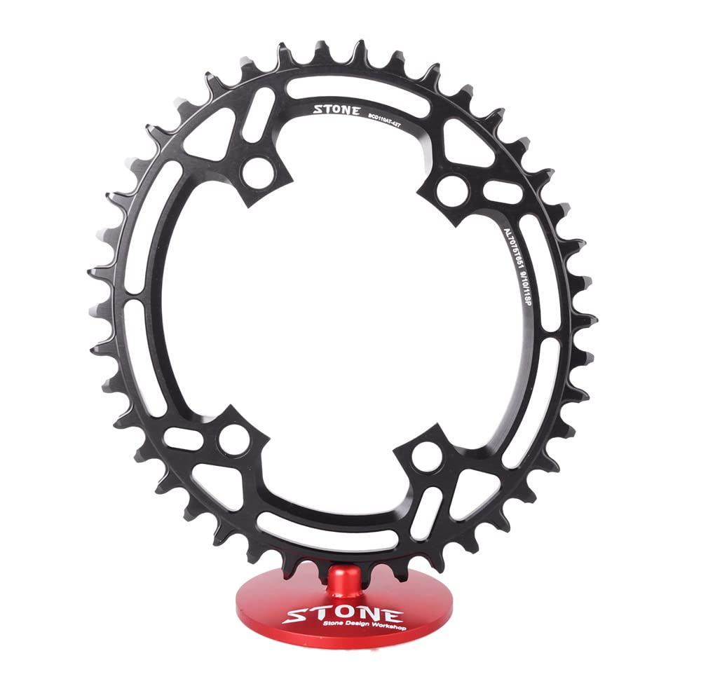 Platos para Bicicletas Plato Ovalado 110BCD 36 38 42T 44 46T 48 50T 54 56 58T 60 Bicicleta de Carretera MTB 9 10 11 12s 12 Velocidad 110 Unisex
