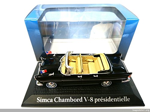 SIMCA PRESIDENTIELLE 1958 Voitures Françaises Norev Hachette 1/43