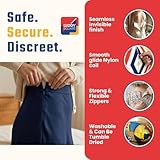 20 cm / 8 Inch Cream Invisible Zip - Nylon Closed-End Concealed Zipper for Dressmaking, Skirts, Cushions, Bridal & Alterations - Giddy Square - Image 2