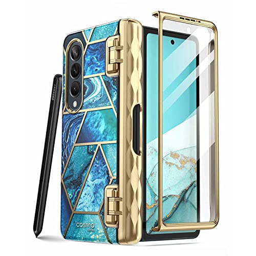 Protection Samsung Galaxy Z Fold 4 5G coque fine rigide Premium Ocean