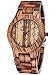 Produktbild Alienwork Armbanduhr Herren Damen braun Holz-Armband Kalender Datum Holzuhr Natur-Holz