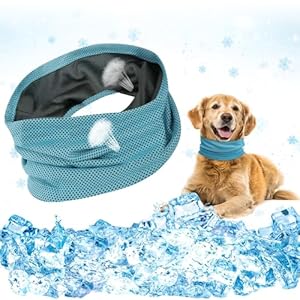 Ourdort Kühlhalsband für Hunde Kühlend Halstuch