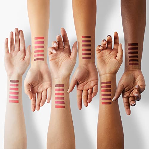 Evpct Cmaadu 6Pcs Matte Liquid Lipstick Lipgloss Lip Stain Makeup Set For Women Deep Dark Red Mauve Original 24 Hour Lipstick Long Lasting Labiales Matte Mate Larga Duracion 24 Horas Originales A-02 #TOP3