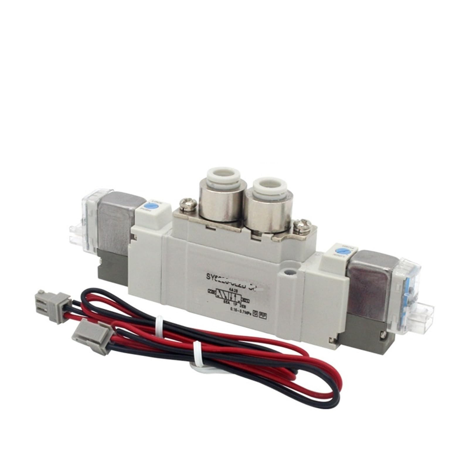 Électrovanne pneumatique 5 ports SY5220 à commutation rapide basse consommation