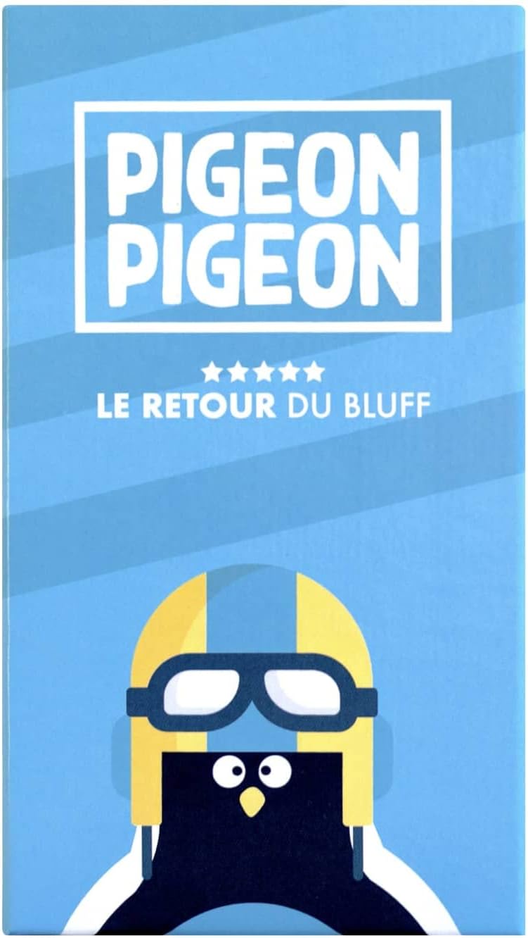 Pigeon Pigeon – Hilarious Board Game for All the Family (Children and  Adults) – From 2 to 10 Players – Best Selection of GQ Games, France Inter,  Topito : Amazon.co.uk: Toys & Games