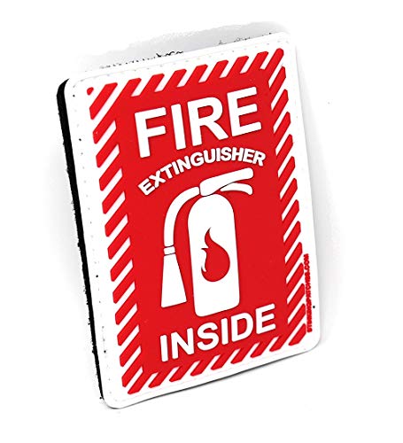 Fire Extinguisher Inside PVC Tactical Patch