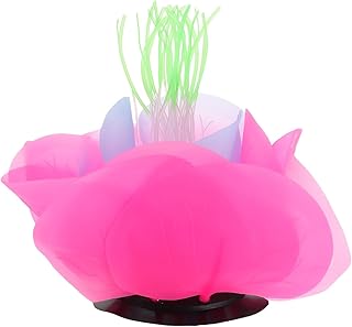 Abaodam Paisagismo De Aquário Coral Betta Tanque De Peixes Acessórios De Peixes Betta Acessórios Brilhantes Planta De Coral Artificial Recife De Coral Falso Para Tanques De Peixes Coral