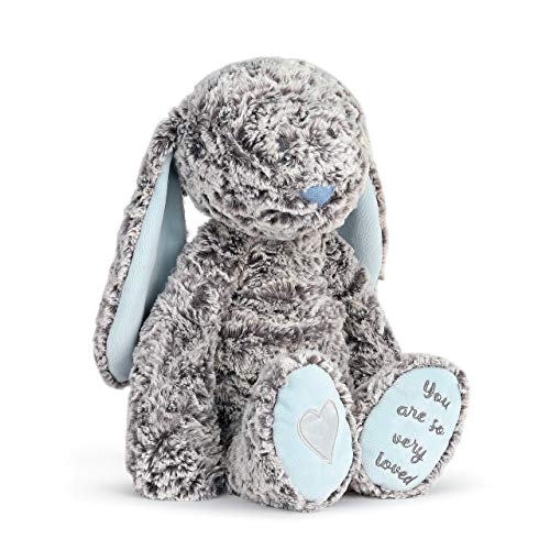 DEMDACO Bejamin Bunny You are So Very Loved Soft Blue 12 inch Plush Fabric Figure Toy