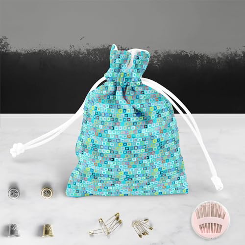 Image of ArtzFolio Geometric Pattern D1 | Pouch Wrist Potli Bag | Bag for Weddings & Casual Parties