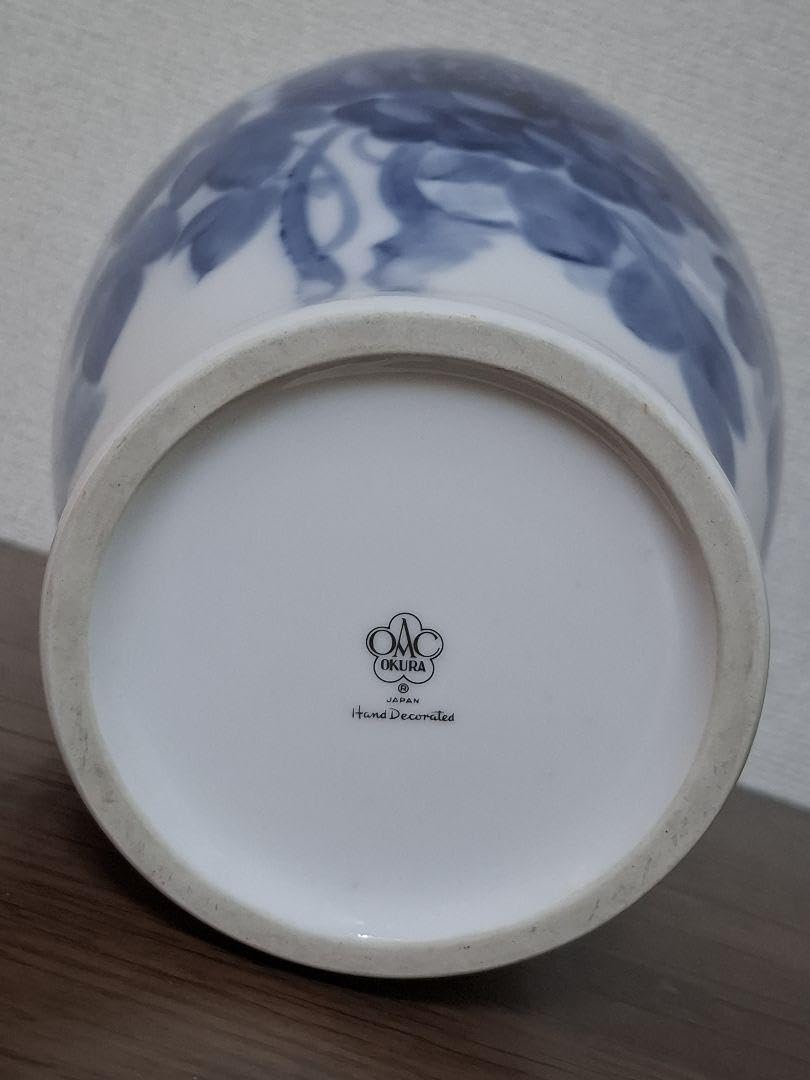 大倉陶園 - 専用　大倉陶園ブルーローズ花瓶30cm 大倉陶園］ブルーローズ(8211) 15cm花生 | ノリタケ食器公式