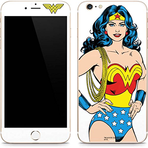 Skinit Decal Phone Skin Compatible with iPhone 6/6s Plus - Officially Licensed Warner Bros Wonder Woman Design