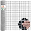 Gardeal 16in x 50ft 19 Gauge 1/2 Inch Hardware Cloth - Double Hot-Dipped Galvanized After Welding Steel Mesh - Duty Rust Proof Fencing for Gardens, Chicken Coops & Poultry Animal Netting Cage Screen