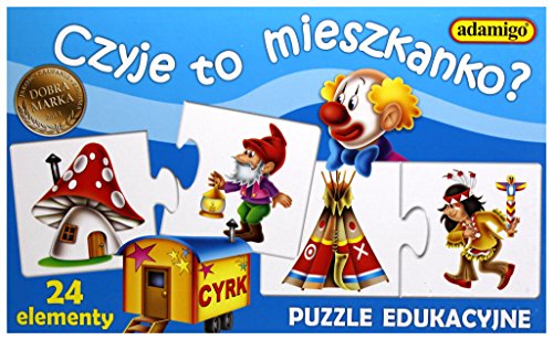 Czyje to mieszkano Puzzle edukacyjne
