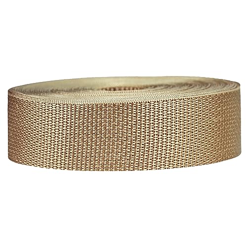 Image of Strapworks Lightweight Polypropylene Webbing - Poly Strapping for Outdoor DIY Gear Repair, Pet Collars, Crafts - 1.5 Inch by 10, 25, or 50 Yards, Over 20 Colors