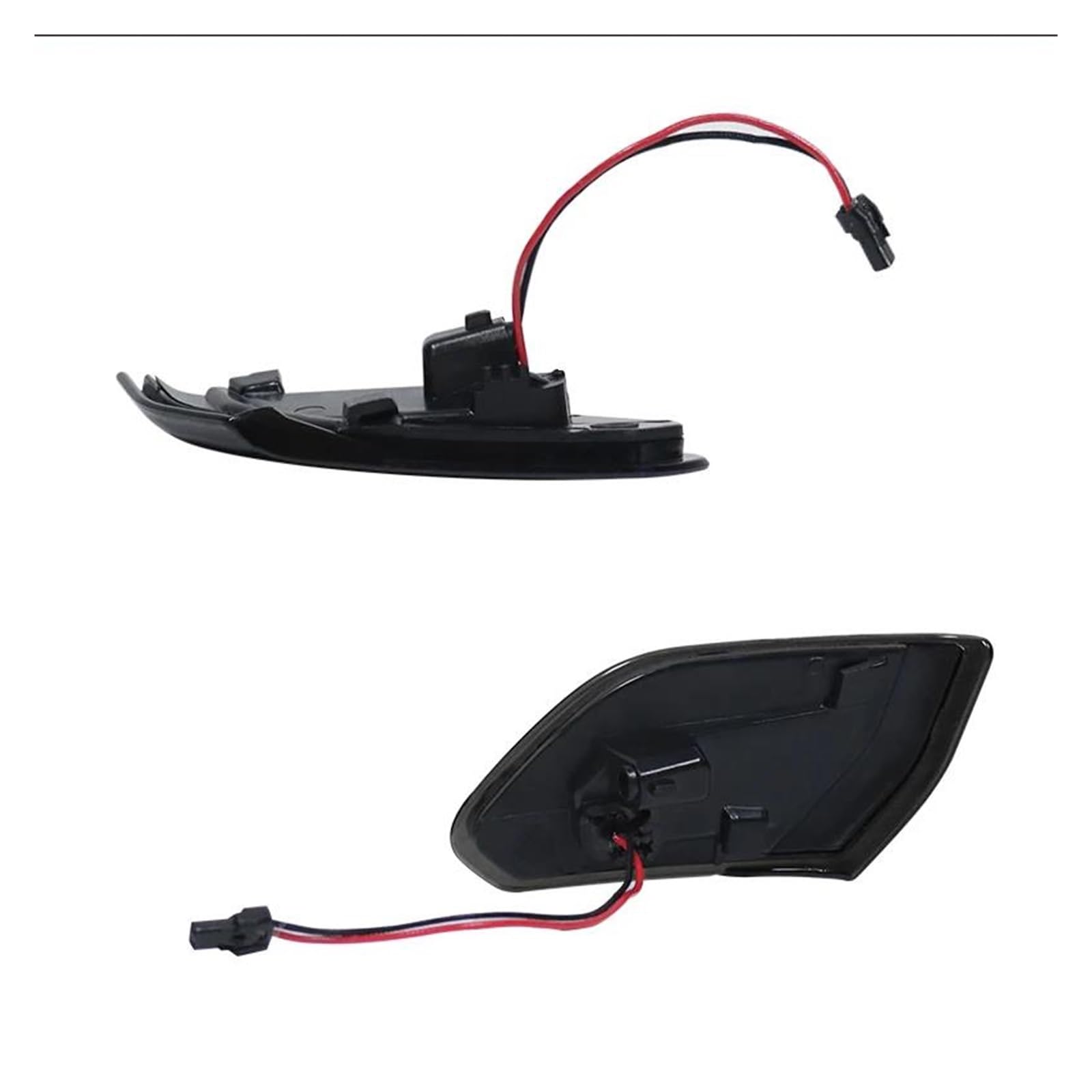 Genérico Intermitente Delantero Para Jeep Para Wrangler JL 2018-up 12V Luces LED De Posición Lateral Ámbar Reemplazar Señal Giro OEM