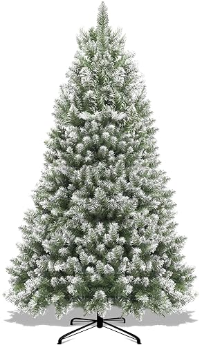 Árboles De Navidad, Home DAMET 1.8m Árbol de Navidad, Árbol de Navidad Tradicional Color Verde de 1.80 Metros de Altura, Árbol de Navidad Artificial con Verde O Frosted, para El...