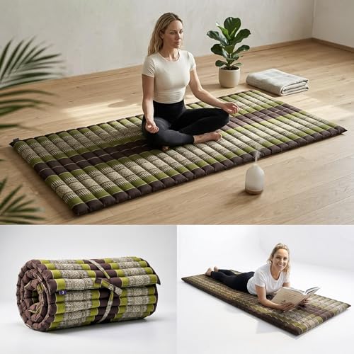 Image of Leewadee Thai Roll Mat 75 x 28 inches Kapok Firm