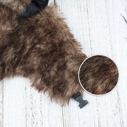 Image of ONWAY Trapper Hat Winter Hats for Women Men with Faux Fur Ear Flaps