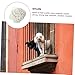 Kisangel Household Protective Netting for Pets Fall Cat Dog Mesh for Balconies and Railings Easy to Install Pet Safety Barrier Strong Durable Design for Cats and Dogs