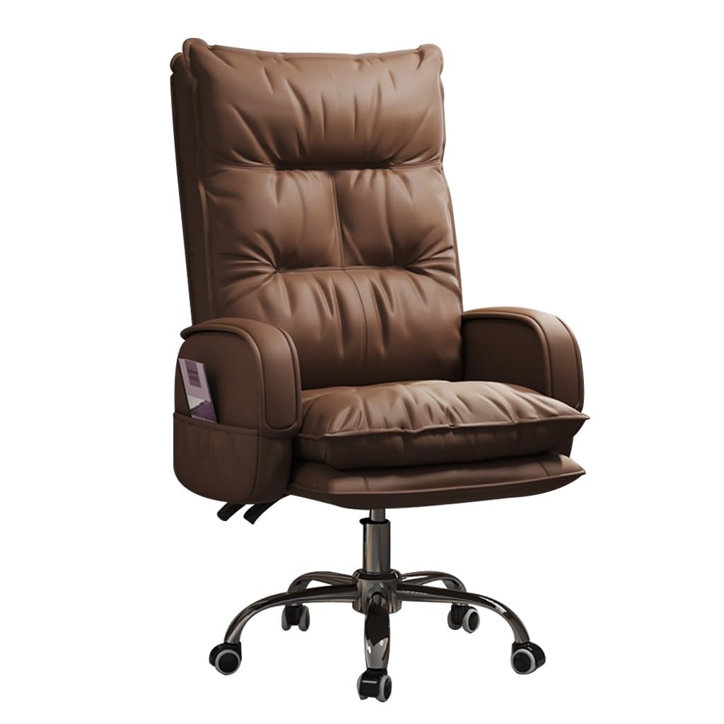 NZPOST Home Office Desk Chairs Chair Computer Sofa Chair Can Lie Leisure Desk Chairs with Wheels, Gaming Chairs for Adults, Office Chair Lift Desk Chair