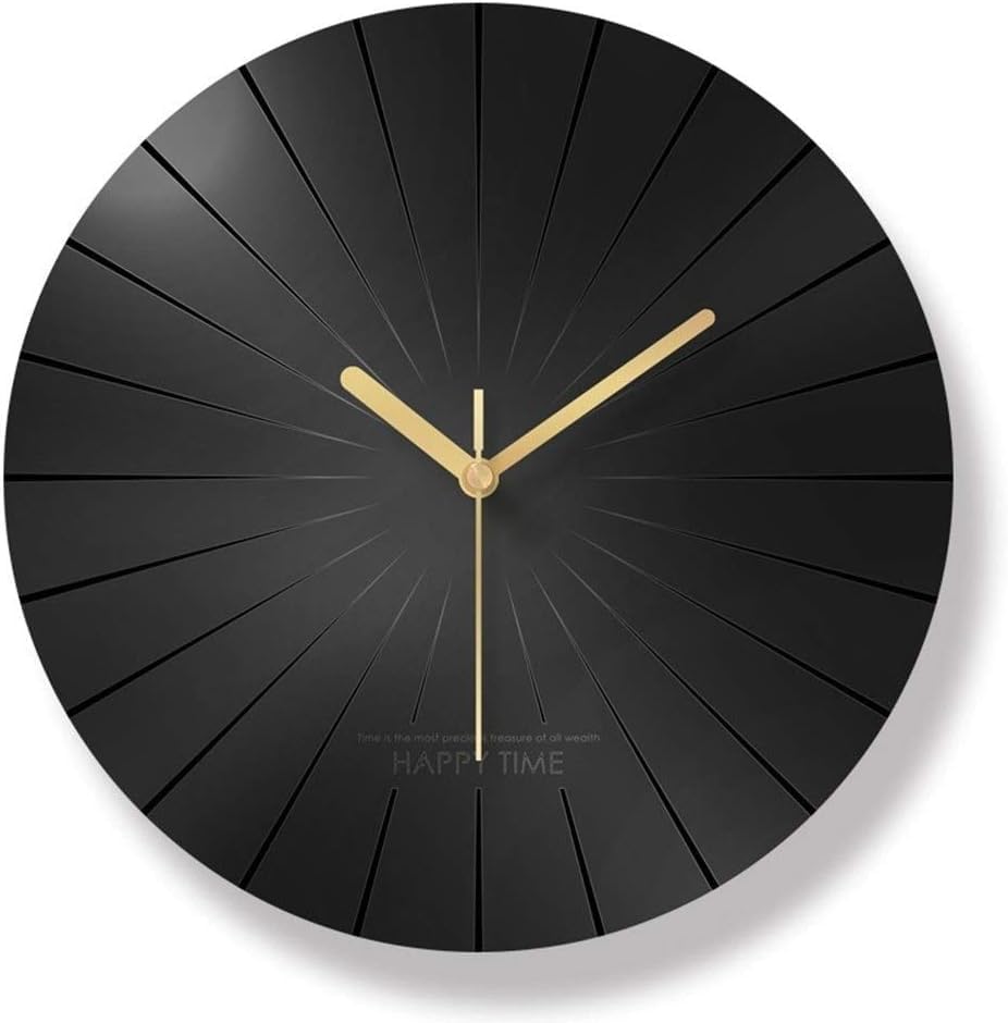Horloge murale design acrylique XJBTBA d30cm pour décoration intérieure