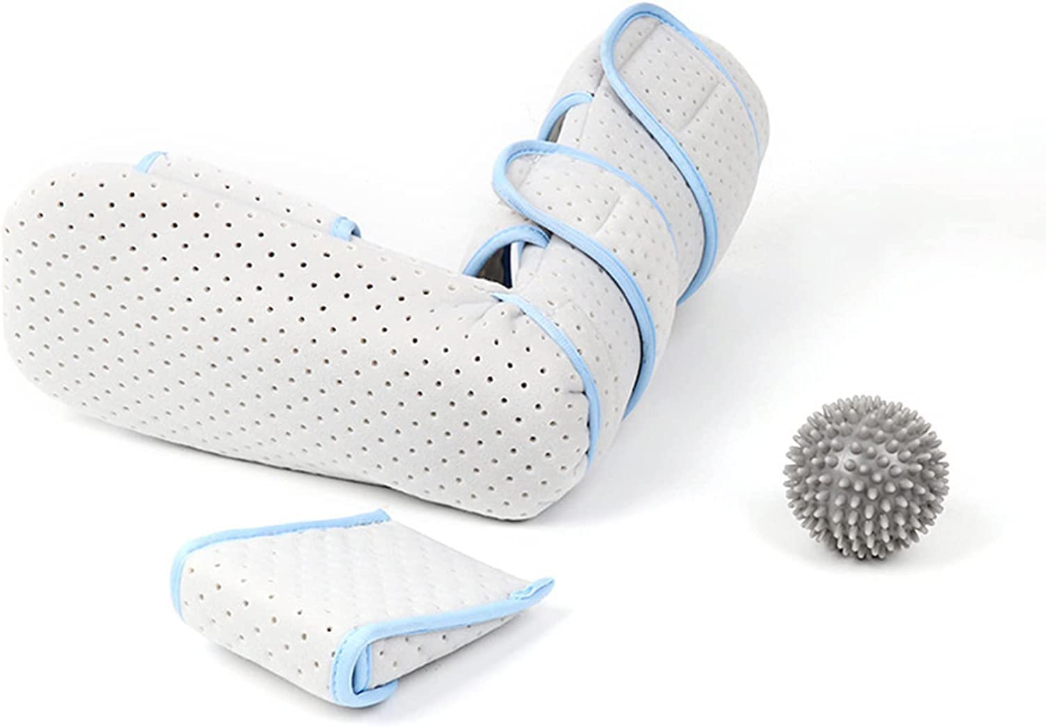 Bota Para Fractura De Tobillo, Fascitis Plantar Férula Nocturna Dolor De Talón Y Pie Para Tratamiento De Fascitis Plantar, Soporte De Pierna Suave, Inmovilizador Ortopédico Para Dormir Bota Elástica.