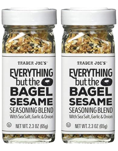 Trader Joe's Everything but The Bagel Sesame Seasoning Blend (2 Pack of 2)